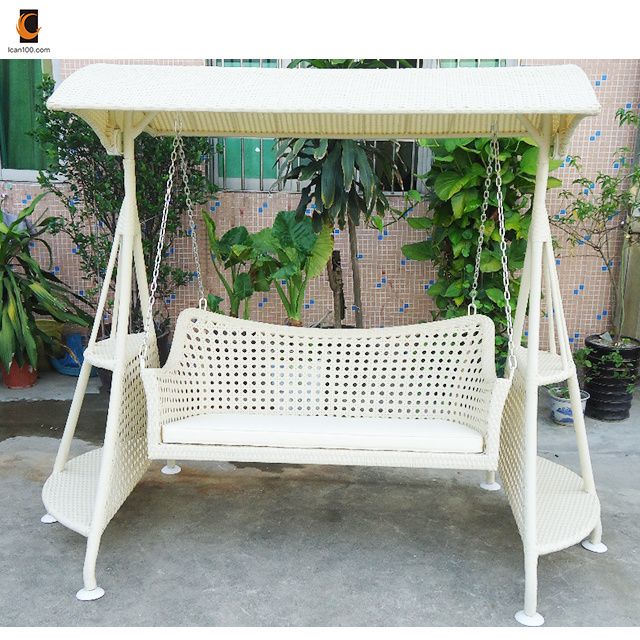 [hot Item] Scratch Resistant Garden Hanging Outdoor Rattan Wicker Swing  Furniture Home Chair (sw02002) With Regard To Rattan Garden Swing Chairs (View 11 of 20)