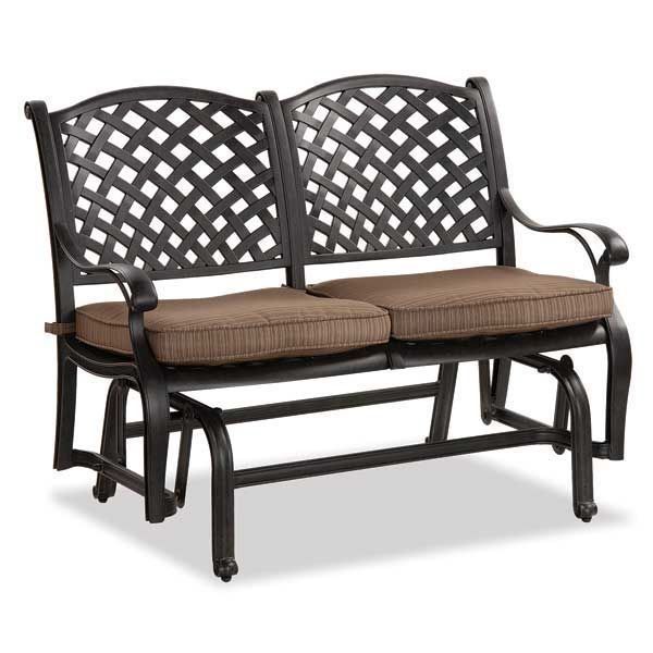 Loveseat Glider With Cushion Includedworld Source With Outdoor Loveseat Gliders With Cushion (Photo 16 of 20)