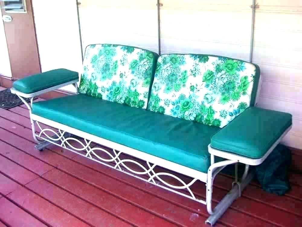 Metal Glider Patio Furniture – Salud7.co Inside Metal Retro Glider Benches (Photo 8 of 20)