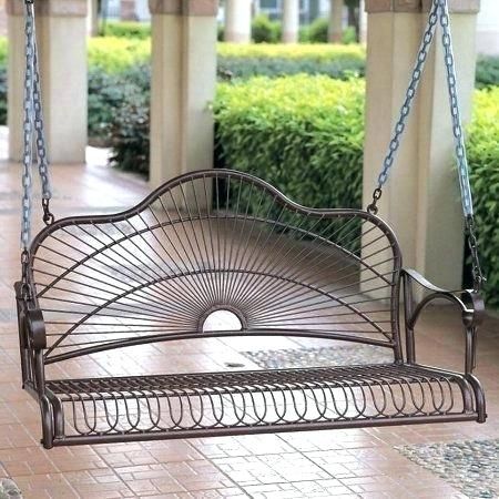 Metal Porch Swing – Tvsmart.co Regarding 3 Person Outdoor Porch Swings With Stand (Photo 18 of 20)