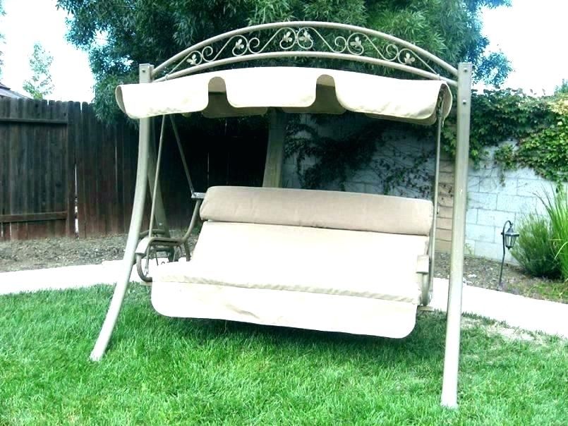 Modern Outdoor Swing Patio Furniture Swings Covered Sets Regarding Patio Gazebo Porch Canopy Swings (View 16 of 20)