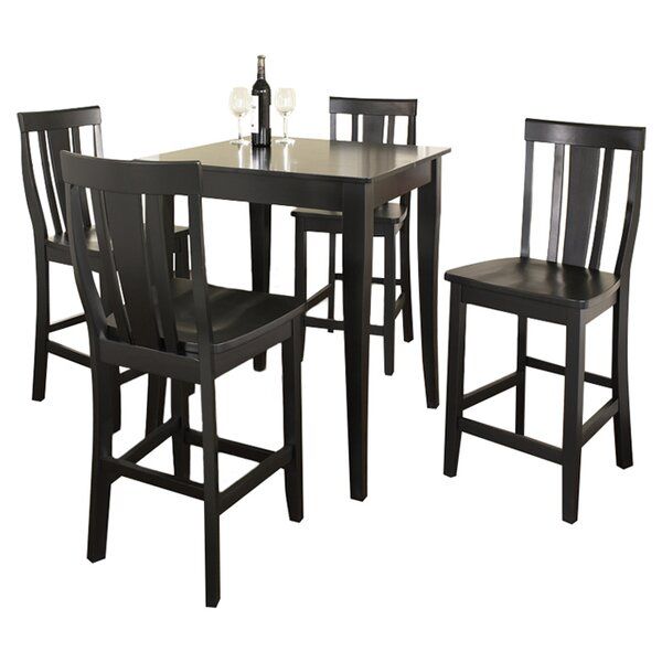 Most Up To Date Transitional 4 Seating Square Casual Dining Tables With Regard To Counter Height Dining Sets (Photo 11 of 20)