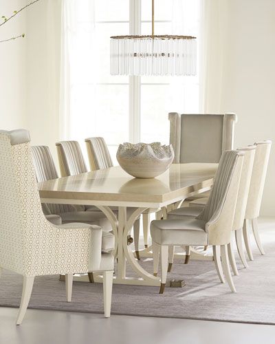Neiman Marcus Within Current Acacia Dining Tables With Black Victor Legs (View 12 of 20)