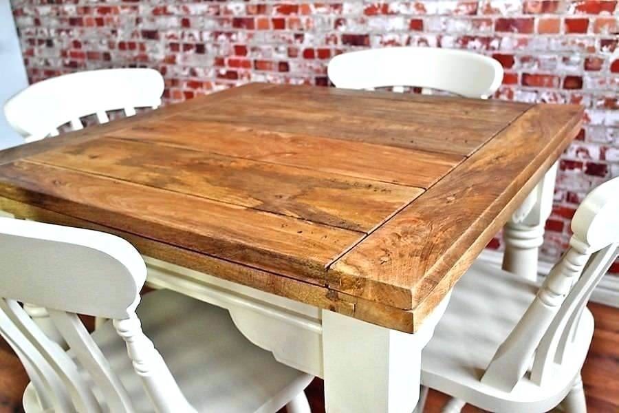 Newest Stunning Engaging Small Rustic Oak Extending Dining Table For Small Rustic Look Dining Tables (View 12 of 20)