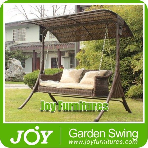 Outdoor Wicker Swing Chair Rattan 3 Seater Swing Chair Garden Swing – Buy  Outdoor Wicker Swing Chair,rattan 3 Seater Swing Chair,garden Swing Product With Rattan Garden Swing Chairs (View 3 of 20)