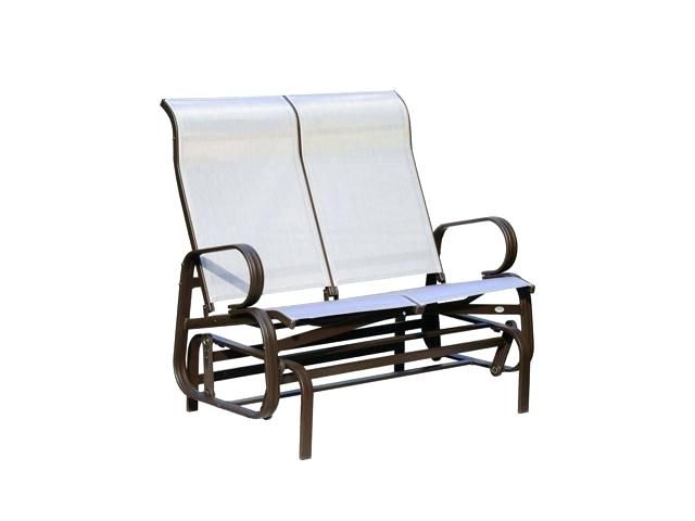 Patio Double Glider – Sigpot For Outdoor Fabric Glider Benches (View 14 of 20)