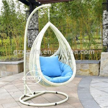 Pe Rattan Garden Hanging Egg Chair Cheap Price Patio Leaf Design Outdoor  Swing Chair – Buy Wicker Hanging Swing Chair,cheap Wicker Rattan Chair Throughout Rattan Garden Swing Chairs (Photo 17 of 20)
