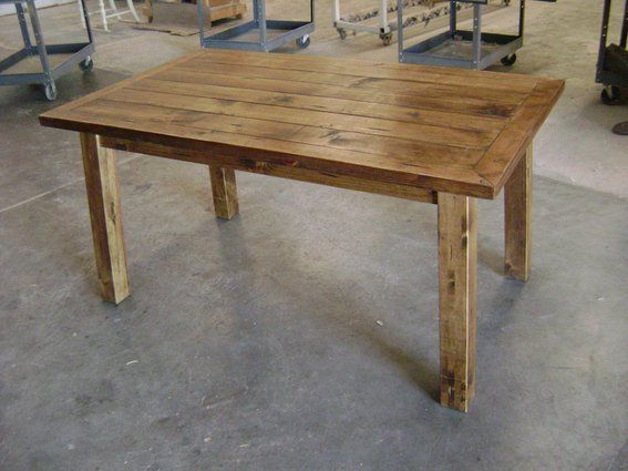 Pine Dining Table, Pine Pertaining To Rustic Pine Small Dining Tables (View 1 of 20)