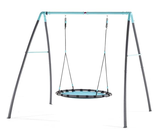 Plum Play Nest Swing With Stand And Mist – Starfish In Nest Swings With Adjustable Ropes (Photo 17 of 20)