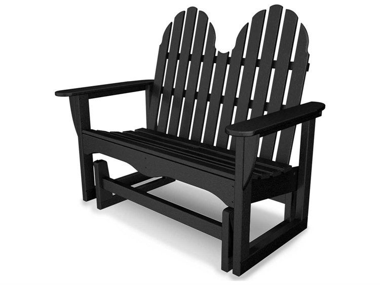 Featured Photo of 20 Photos Classic Adirondack Glider Benches