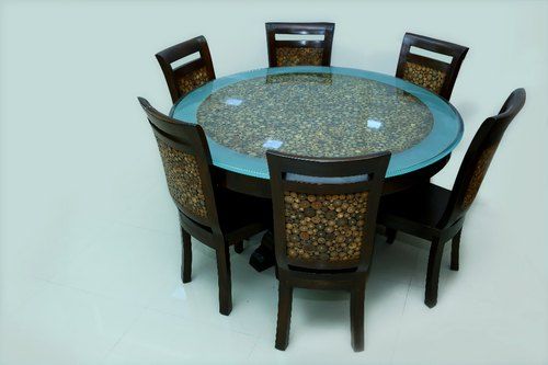 Popular Round Dining Table Set Inside Round Dining Tables With Glass Top (View 12 of 20)