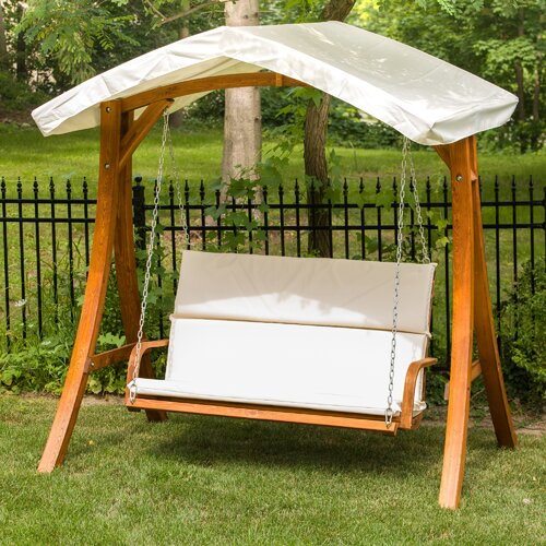 Porch Swing With Canopy With Regard To Porch Swings With Canopy (Photo 1 of 20)