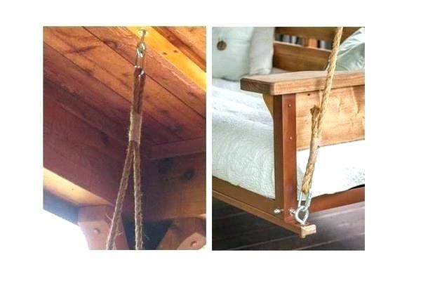 Rope Porch Swing Bed – Zoilarosborough.co Intended For Hanging Daybed Rope Porch Swings (Photo 8 of 20)