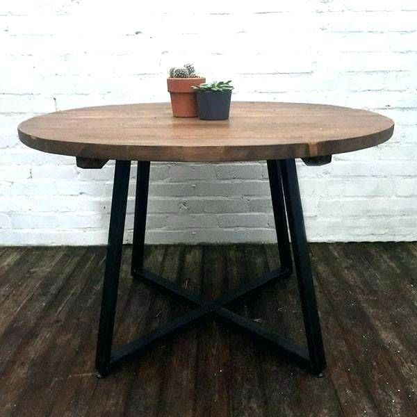 Small Round Dining Tables With Reclaimed Wood For Current Furniture Kitchen Rectangular Pedestal Dining Table Small (View 7 of 20)