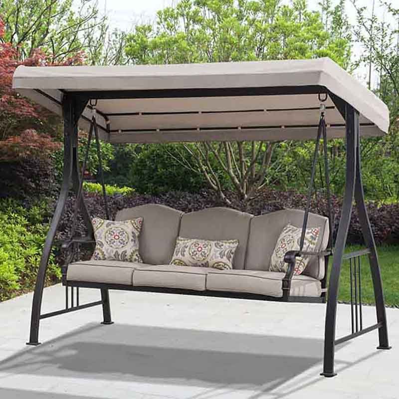 Sunjoy Canopy Porch Swing – 110205010 A | Porch Swing, Porch With Canopy Porch Swings (Photo 19 of 20)