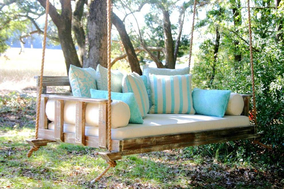 Superb Wooden Porch Swings Farmhouse Swinging Most For Outdoor Porch Swings (Photo 10 of 20)