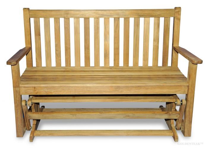 Featured Photo of 20 Best Collection of Teak Glider Benches