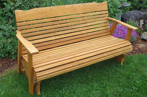 Top 10 Best Outdoor Glider Benches Reviews In 2020 With Regard To Low Back Glider Benches (View 15 of 20)