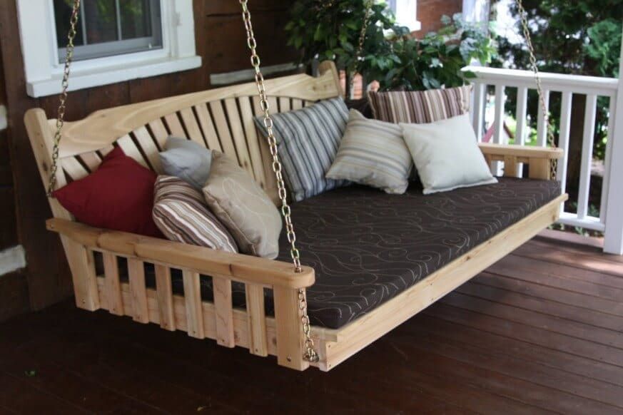 Top 6 Gorgeous Porch Swings To Invest In For Endless Comfort Inside Patio Hanging Porch Swings (Photo 4 of 20)