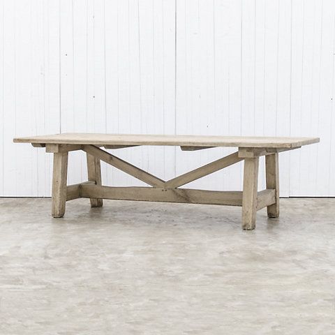 Transitional 8 Seating Rectangular Helsinki Dining Tables Pertaining To Most Up To Date Refectory Work Table – Dining Tables – Furniture – Products (View 2 of 21)