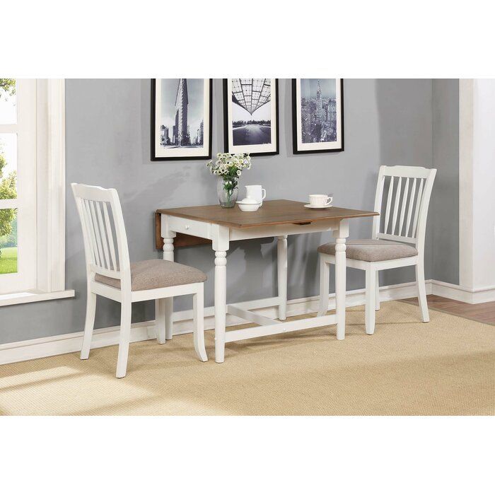 Trendy Unfinished Drop Leaf Casual Dining Tables For Furr Drop Leaf Dining Table (View 9 of 20)