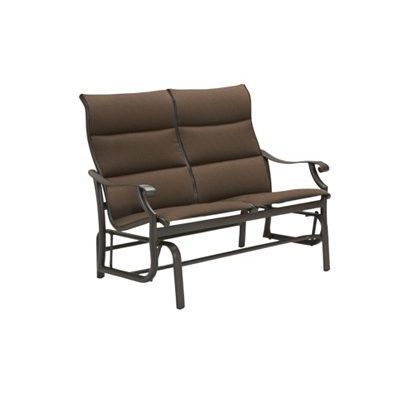 Tropitone Montreux Padded Sling Glider Bench | Products With Regard To Padded Sling Double Gliders (Photo 1 of 20)