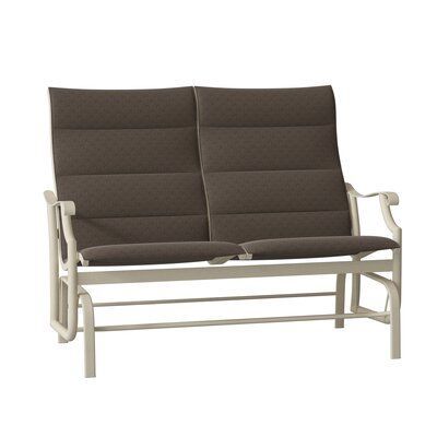 Tropitone Montreux Padded Sling Loveseat With Cushions Within Padded Sling Loveseats With Cushions (Photo 1 of 20)