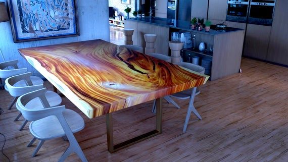 Unique Acacia Wood Dining Tables With Well Liked Acacia Wood Table, Live Edge Table, Monkey Pod Table (Photo 10 of 20)
