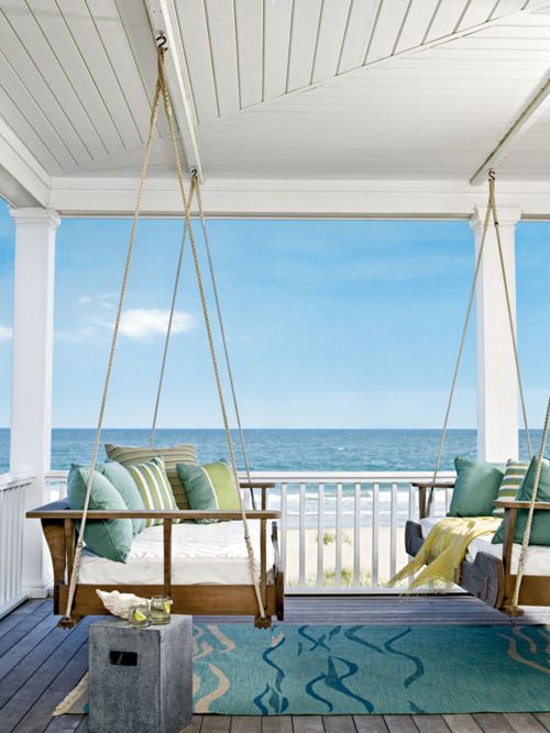 Water View | Nautical Favorites | Chic Beach House, Hanging Throughout Nautical Porch Swings (View 4 of 20)