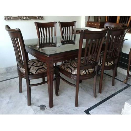 Well Known 8 Seater Wood Contemporary Dining Tables With Extension Leaf With Black Dining Table And Chairs Interesting 6 Seater Set For  (View 10 of 20)