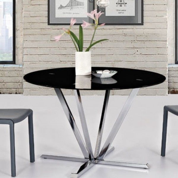 Well Known Round Dining Tables With Glass Top Intended For Ds Dining Table Metro Round (View 18 of 20)