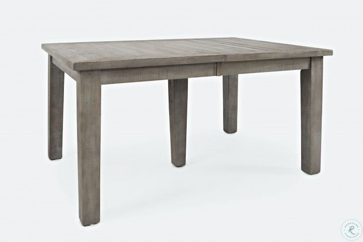 Well Known Transitional Driftwood Casual Dining Tables Pertaining To Outer Banks Driftwood Rectangular Extendable Dining Table (View 8 of 20)
