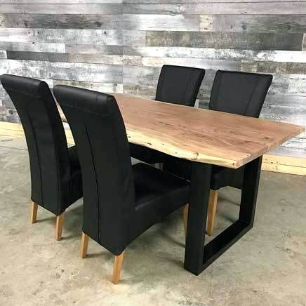 Widely Used Acacia Dining Tables With Black X Legs In Acacia Dining Table Canada – Spsbreazaph (View 17 of 20)