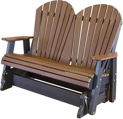 Wildridge Outdoor Recycled Plastic Heritage 4.5'adirondack Glider – Ships  In 10 14 Business Days For Rocking Glider Benches (Photo 3 of 20)