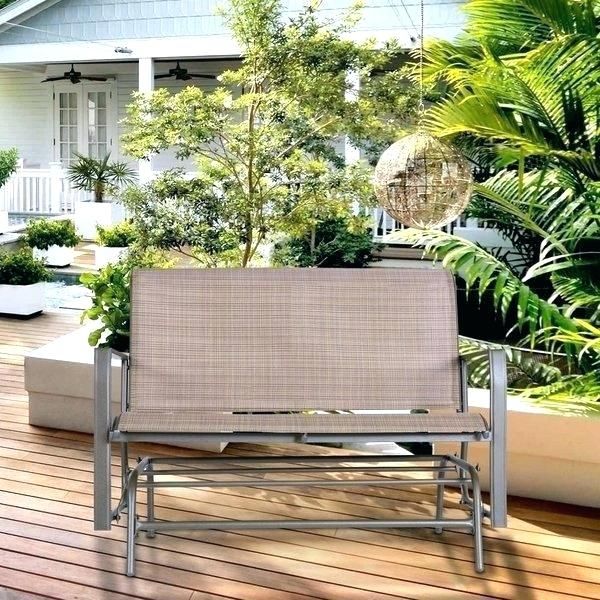 Wooden Glider Bench Patio Ch Plans With Storage For Ideas With Regard To 2 Person White Wood Outdoor Swings (View 12 of 20)