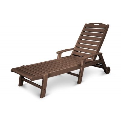 Yacht Club Wheeled Chaise | Furniture | Patio Chaise Lounge Intended For Outdoor Furniture yacht Club 2 Person Recycled Plastic Outdoor Swings (Photo 8 of 20)