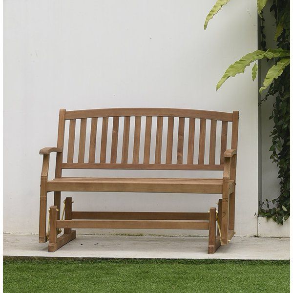 You'll Love The Summerton Teak Glider Bench At Wayfair With Teak Glider Benches (View 14 of 20)