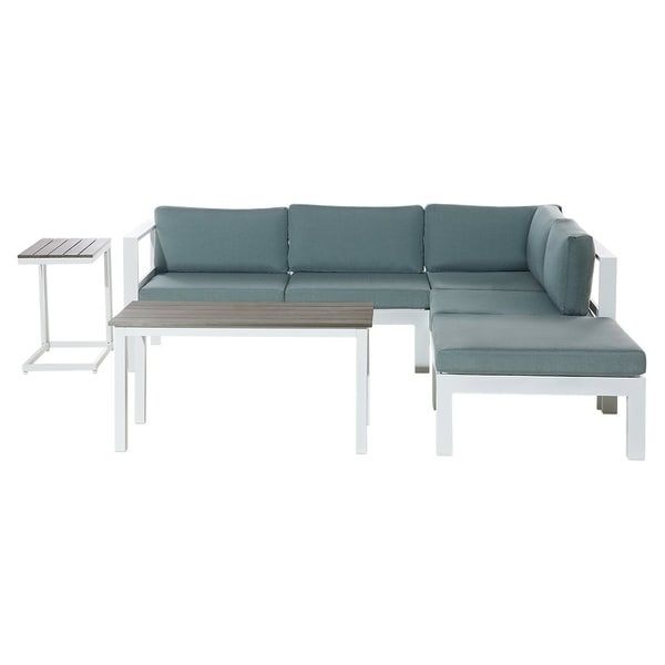 Aluminum Patio Lounge Set Messina – Overstock – 28271220 Pertaining To Messina Garden Stools Set (set Of 2) (Photo 16 of 20)
