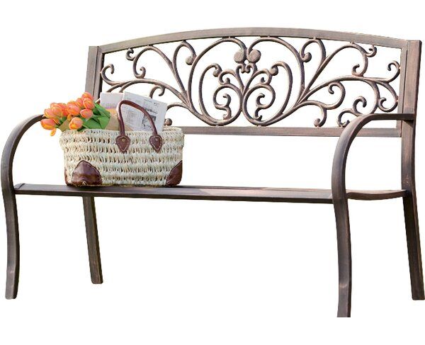 Featured Photo of 20 Inspirations Blooming Iron Garden Benches