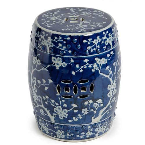 Blue And White Porcelain – Page 20 – Asian Style Furnishing Within Williar Cherry Blossom Ceramic Garden Stools (View 12 of 20)
