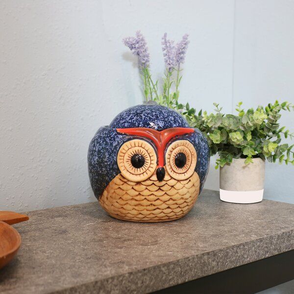 Ceramic Owl Regarding Middlet Owl Ceramic Garden Stools (Photo 14 of 20)