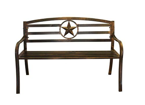 Country Star Cast Iron And Steel Park Bench Intended For Ishan Steel Park Benches (View 3 of 20)