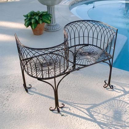 Design Toscano Fz50505 $272.46 In 2020 | Metal Garden Intended For Caryn Colored Butterflies Metal Garden Benches (Photo 12 of 20)
