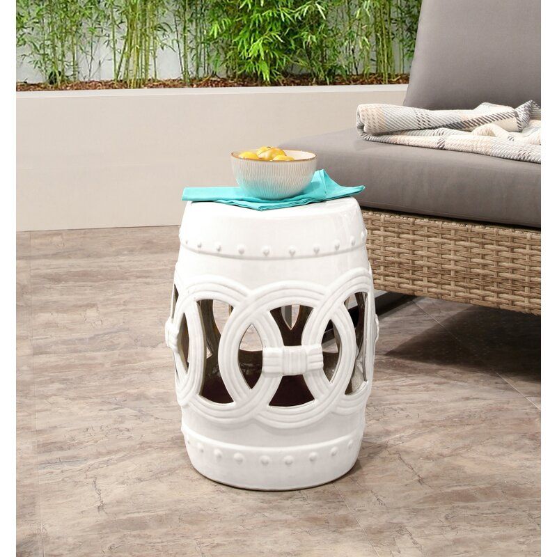 Holbeach Garden Stool With Holbrook Ceramic Garden Stools (View 11 of 20)