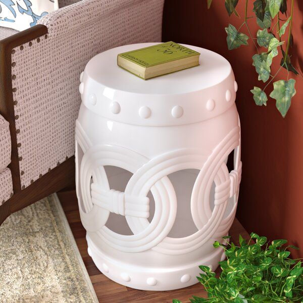 Kilpatrick Feng Shui Ceramic Garden Stool Throughout Brasstown Lucky Coins Chinese Ceramic Garden Stools (View 6 of 20)