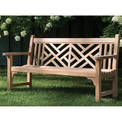 Kingsley Bate Chippendale 4' Bench In 2020 | Wooden Sofa Intended For Coleen Outdoor Teak Garden Benches (Photo 19 of 20)
