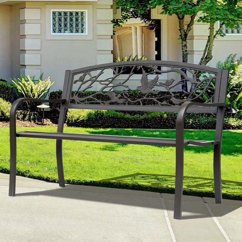 Featured Photo of 20 Best Collection of Madeline Vintage Bird Cast Iron Garden Benches