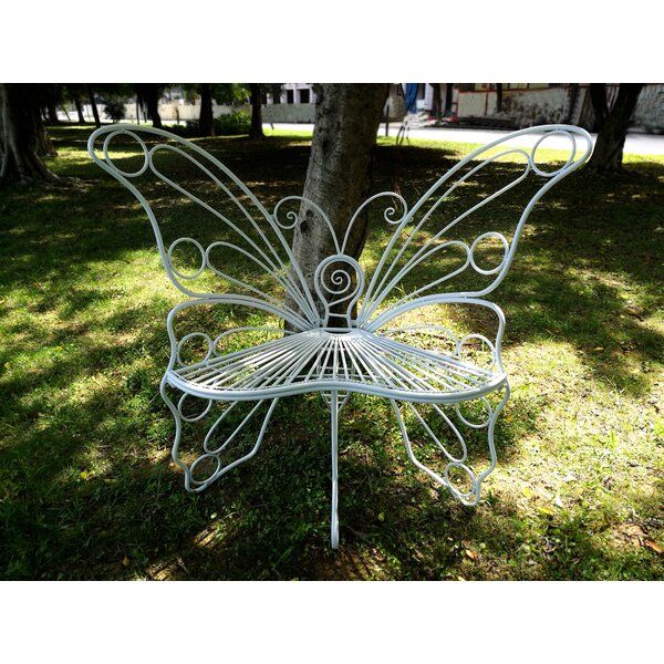 Metal Garden Chairs In Krystal Ergonomic Metal Garden Benches (View 13 of 20)