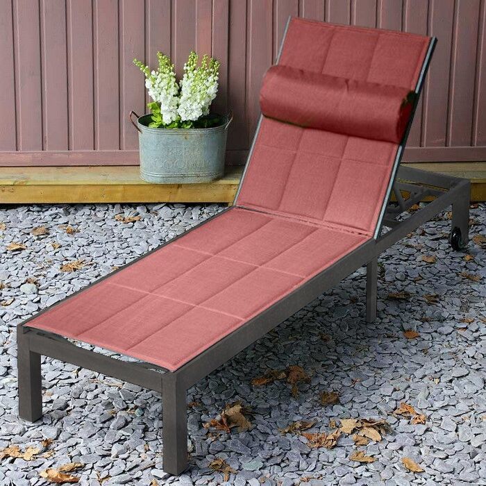 Michelle Lounger – Antique Bronze & Terracotta For Michelle Metal Garden Benches (View 6 of 20)