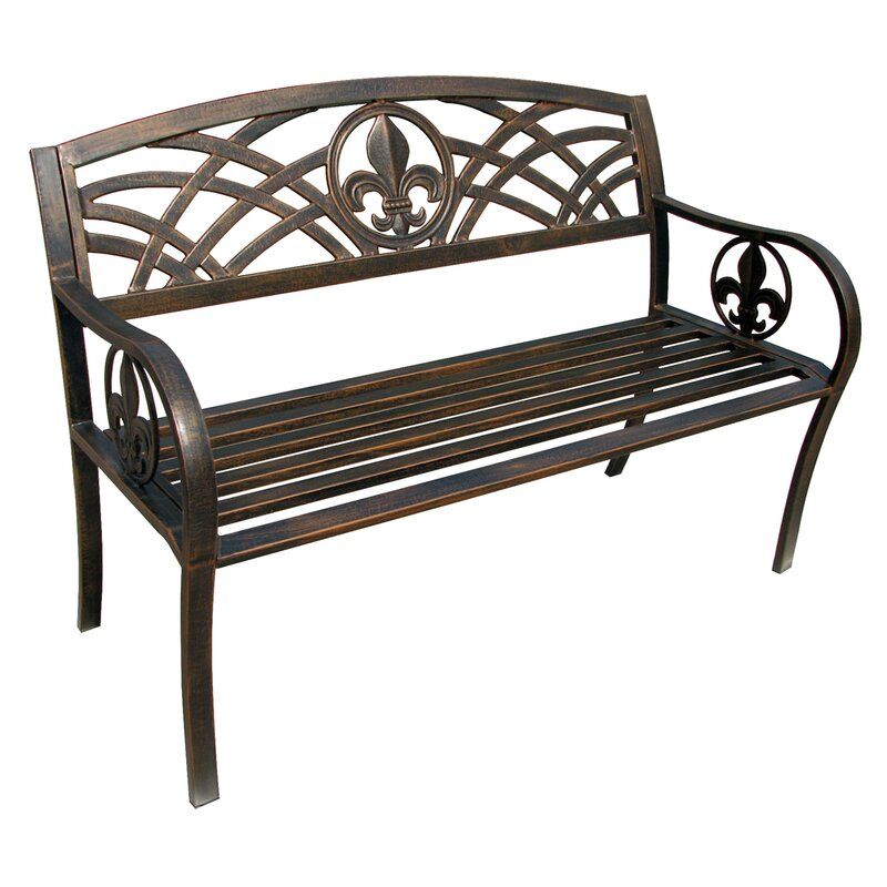 Featured Photo of The Best Michelle Metal Garden Benches